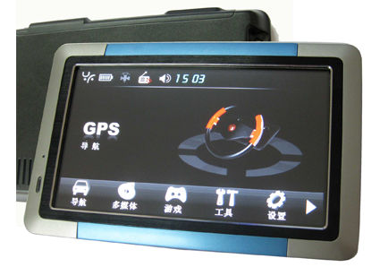 Hot!!! 128MB SDRAM Portable Vehicle Navigation GPS V5006