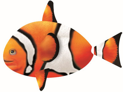 Outdoor &amp; Indoor RC Air Swimmer Clown Fish