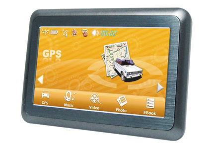 4.3 Inch Newest Model Slim Portable Car Gps Navigation V4304